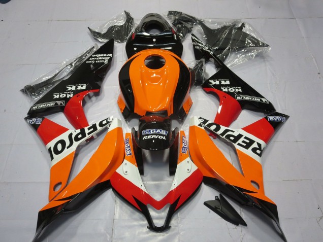 2007-2008 Repsol CBR600RR Carénage Moto 2007-2008 Repsol CBR600RR Carénage Moto