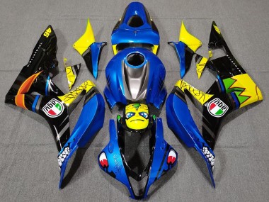 2007-2008 Requin Bleu CBR600RR Carénage Moto