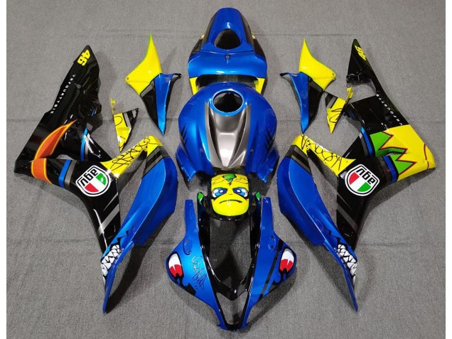 2007-2008 Requin Bleu CBR600RR Carénage Moto 2007-2008 Requin Bleu CBR600RR Carénage Moto