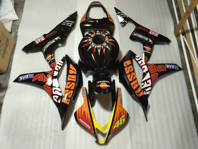 2007-2008 Rossi 46 CBR600RR Carénage Moto 2007-2008 Rossi 46 CBR600RR Carénage Moto