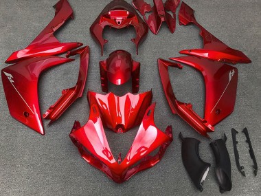 2007-2008 Rouge Brillant R1 Carénage Moto