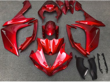 2007-2008 Rouge Brillant R1 Carénage Moto