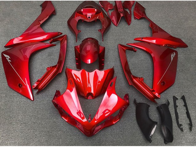 2007-2008 Rouge Brillant R1 Carénage Moto 2007-2008 Rouge Brillant R1 Carénage Moto