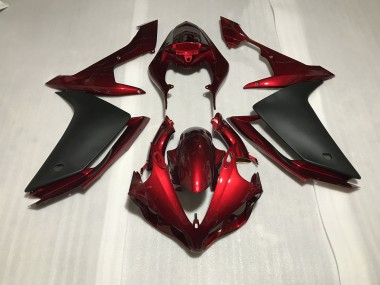 2007-2008 Rouge Foncé R1 Carénage Moto