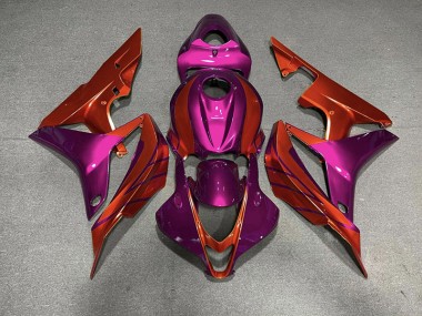 2007-2008 Rouge Violet CBR600RR Carénage Moto