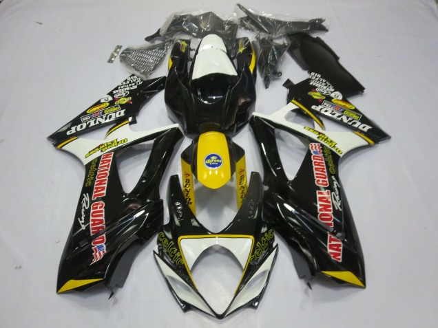 2007-2008 Spécial Dunlop GSXR 1000 Carénage Moto 2007-2008 Spécial Dunlop GSXR 1000 Carénage Moto