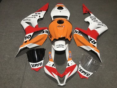 2007-2008 Style Blanc Repsol CBR600RR Carénage Moto
