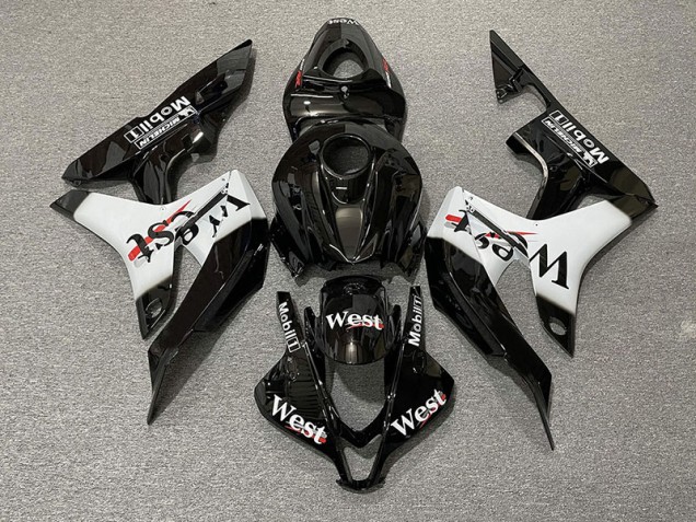 2007-2008 Style Classique West CBR600RR Carénage Moto 2007-2008 Style Classique West CBR600RR Carénage Moto