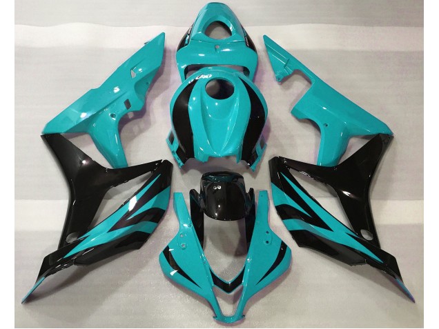 2007-2008 Style Cyan OEM CBR600RR Carénage Moto 2007-2008 Style Cyan OEM CBR600RR Carénage Moto