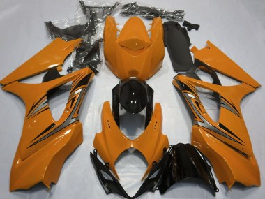 2007-2008 Style Orange OEM GSXR 1000 Carénage Moto