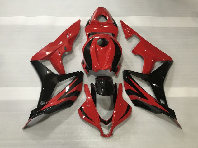 2007-2008 Style Rouge Métallisé OEM CBR600RR Carénage Moto 2007-2008 Style Rouge Métallisé OEM CBR600RR Carénage Moto
