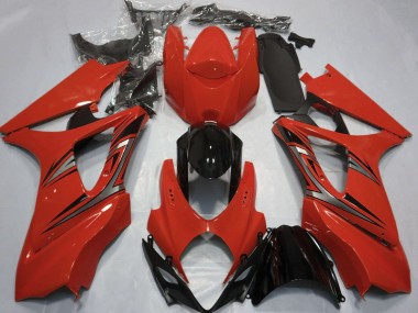 2007-2008 Style Rouge OEM GSXR 1000 Carénage Moto
