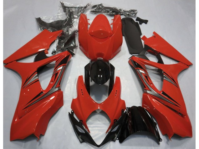 2007-2008 Style Rouge OEM GSXR 1000 Carénage Moto 2007-2008 Style Rouge OEM GSXR 1000 Carénage Moto