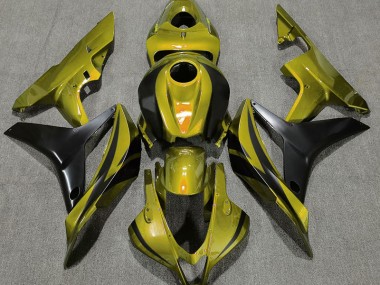 2007-2008 Style Vert Olive OEM CBR600RR Carénage Moto