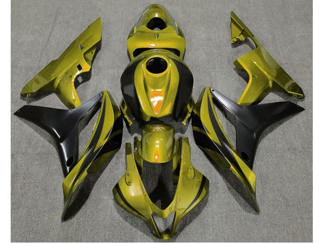 2007-2008 Style Vert Olive OEM CBR600RR Carénage Moto 2007-2008 Style Vert Olive OEM CBR600RR Carénage Moto