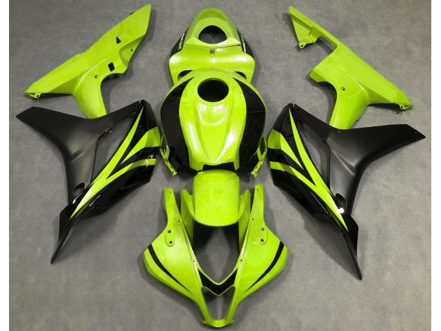2007-2008 Style Vert Perle OEM CBR600RR Carénage Moto 2007-2008 Style Vert Perle OEM CBR600RR Carénage Moto