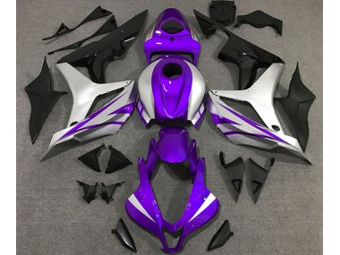 2007-2008 Style Violet & Argent OEM CBR600RR Carénage Moto