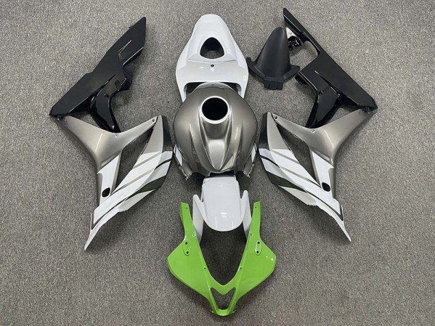 2007-2008 Vert Blanc & Gris CBR600RR Carénage Moto 2007-2008 Vert Blanc & Gris CBR600RR Carénage Moto
