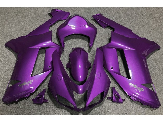 2007-2008 Violet Brillant ZX6R Carénage Moto 2007-2008 Violet Brillant ZX6R Carénage Moto