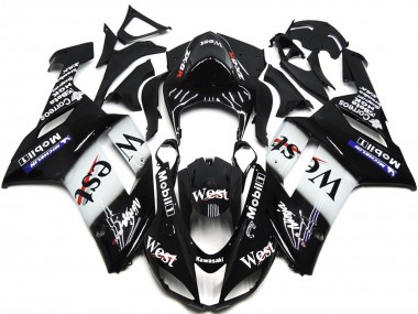 2007-2008 West Nappe Brillante ZX6R Carénage Moto