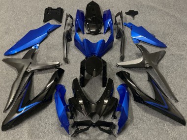 2008-2010 Bleu Vert GSXR 600-750 Carénage Moto