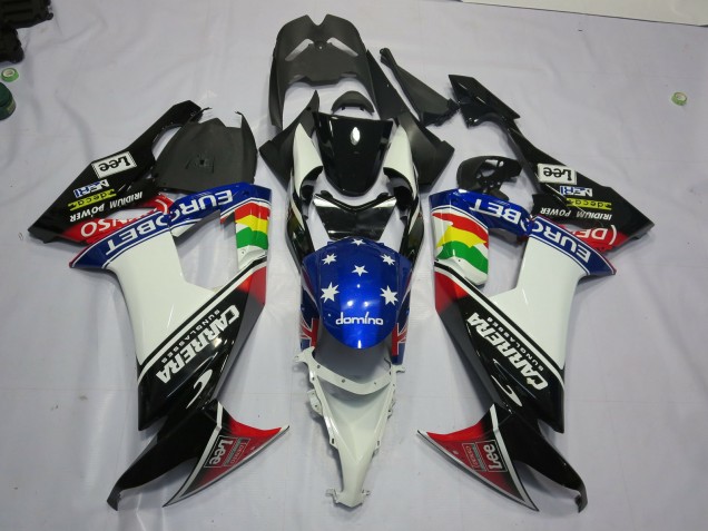 2008-2010 Carrera ZX10R Carénage Moto 2008-2010 Carrera ZX10R Carénage Moto