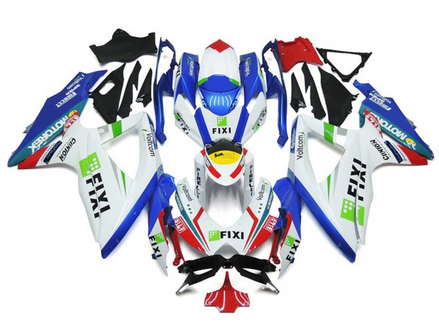 2008-2010 Fixi Personnalisé GSXR 600-750 Carénage Moto 2008-2010 Fixi Personnalisé GSXR 600-750 Carénage Moto