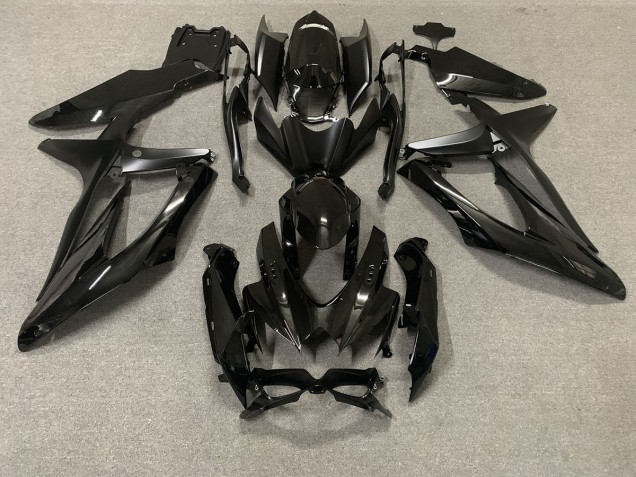 2008-2010 Noir Brillant GSXR 600-750 Carénage Moto 2008-2010 Noir Brillant GSXR 600-750 Carénage Moto