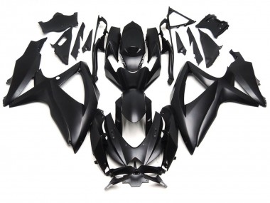2008-2010 Noir Mat Profond GSXR 600-750 Carénage Moto