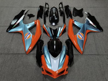 2008-2010 Opaco Gulf GSXR 600-750 Carénage Moto