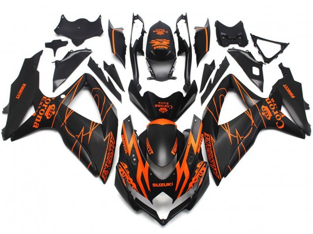 2008-2010 Spécial Matte Corona Personnalisé GSXR 600-750 Carénage Moto 2008-2010 Spécial Matte Corona Personnalisé GSXR 600-750 Carénage Moto