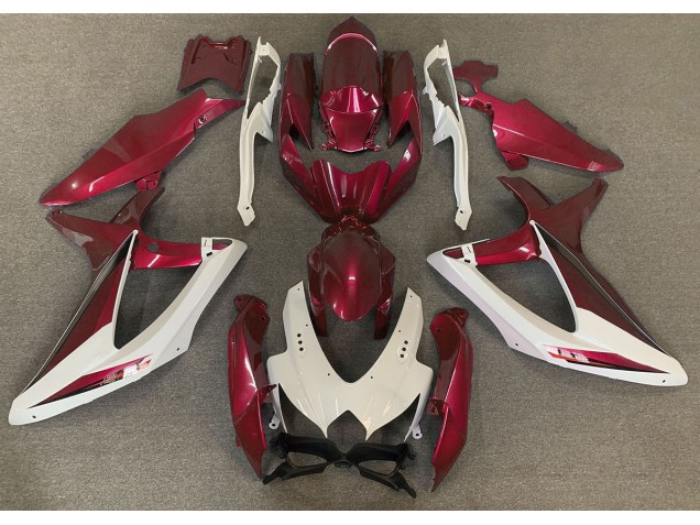 2008-2010 Style Rouge OEM GSXR 600-750 Carénage Moto 2008-2010 Style Rouge OEM GSXR 600-750 Carénage Moto