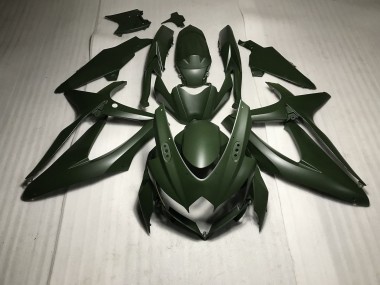 2008-2010 Vert Mat GSXR 600-750 Carénage Moto