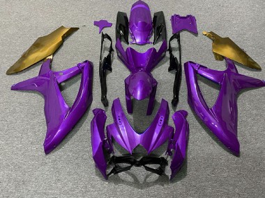 2008-2010 Violet & Or GSXR 600-750 Carénage Moto