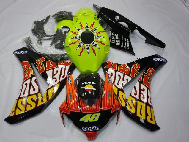 2008-2011 Bien Rossi CBR1000RR Carénage Moto 2008-2011 Bien Rossi CBR1000RR Carénage Moto