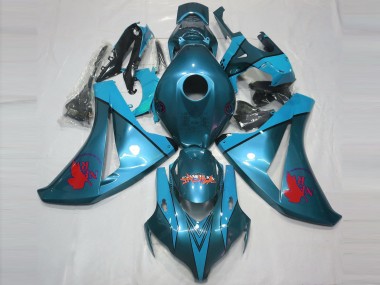 2008-2011 Bleu Clair Personnalisé CBR1000RR Carénage Moto