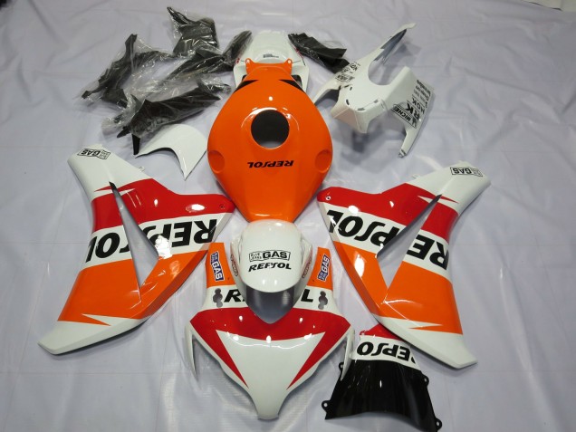 2008-2011 Conception Blanche Repsol CBR1000RR Carénage Moto 2008-2011 Conception Blanche Repsol CBR1000RR Carénage Moto