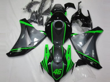 2008-2011 Gris Motul & Vert CBR1000RR Carénage Moto
