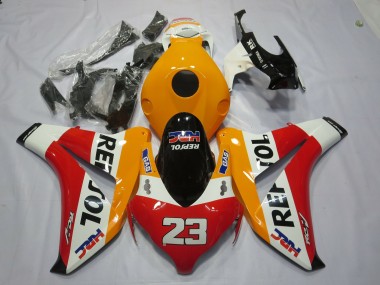 2008-2011 Hors Orange Repsol CBR1000RR Carénage Moto