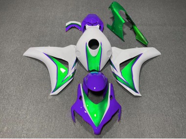 2008-2011 Le Joker Vert & Violet Gloss CBR1000RR Carénage Moto