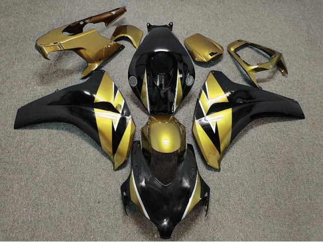 2008-2011 Or & Noir CBR1000RR Carénage Moto 2008-2011 Or & Noir CBR1000RR Carénage Moto