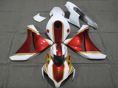 2008-2011 Or & Rouge 19 CBR1000RR Carénage Moto