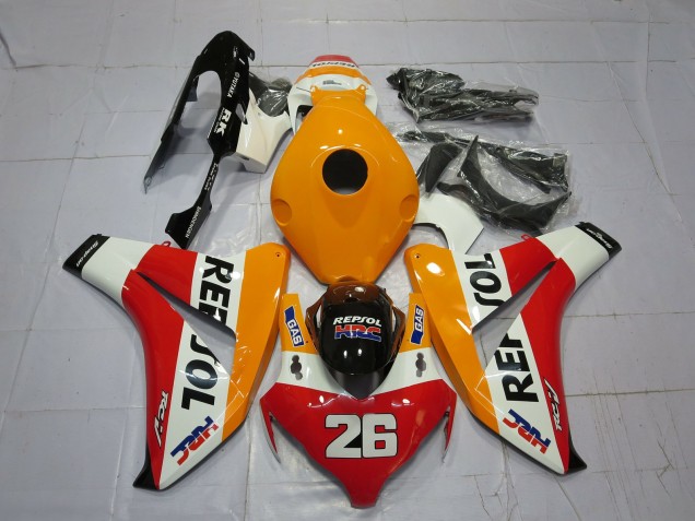 2008-2011 Orange Clair Repsol CBR1000RR Carénage Moto 2008-2011 Orange Clair Repsol CBR1000RR Carénage Moto