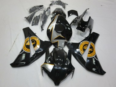 2008-2011 Orange Noir & Argent CBR1000RR Carénage Moto