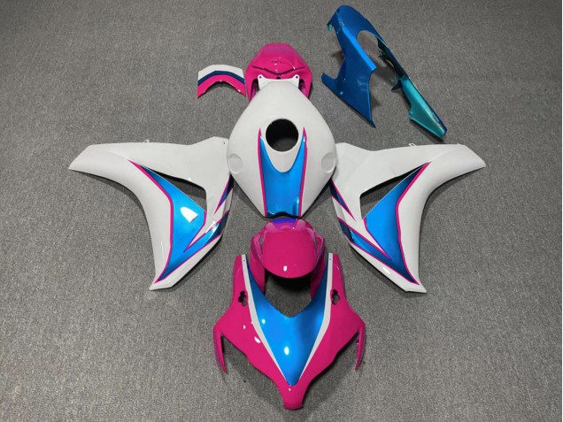 2008-2011 Rose & Bleu Brillant CBR1000RR Carénage Moto 2008-2011 Rose & Bleu Brillant CBR1000RR Carénage Moto