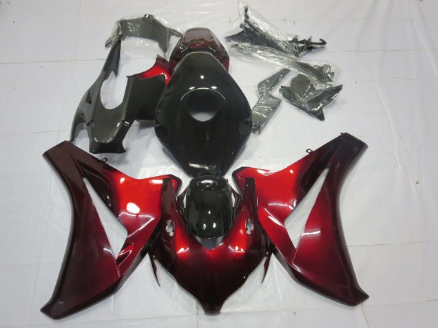 2008-2011 Rouge Bonbon & Noir CBR1000RR Carénage Moto 2008-2011 Rouge Bonbon & Noir CBR1000RR Carénage Moto