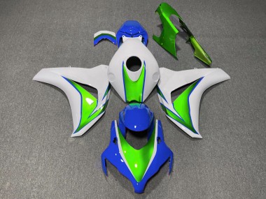 2008-2011 Vert Brillant & Bleu CBR1000RR Carénage Moto