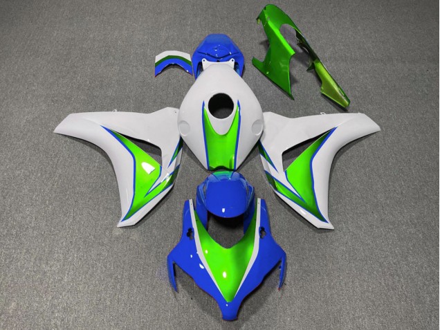 2008-2011 Vert Brillant & Bleu CBR1000RR Carénage Moto 2008-2011 Vert Brillant & Bleu CBR1000RR Carénage Moto