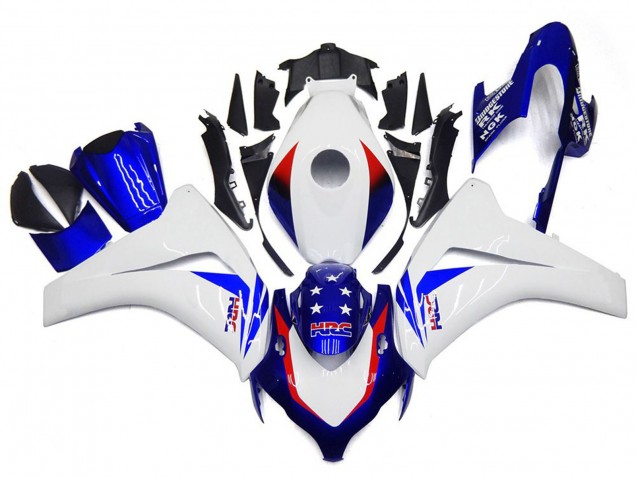 2008-2011 Étoile Bleue Vibrante CBR1000RR Carénage Moto 2008-2011 Étoile Bleue Vibrante CBR1000RR Carénage Moto