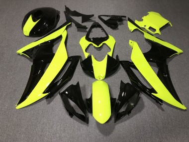 2008-2016 Alta Visibilità E Nero Personalizzato R6 Carénage Moto